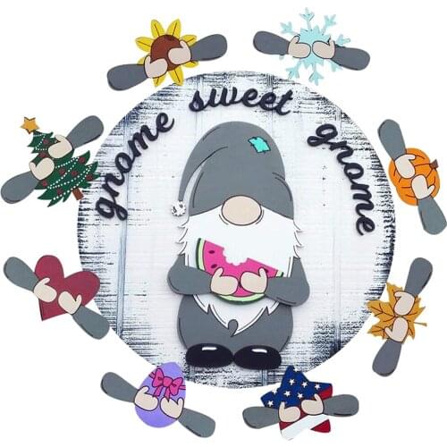 Gnome Welcome Door ing Sign Plaque Gnome Wall Sign Yard Indoor Outdoor Garden Window Home ing Sign