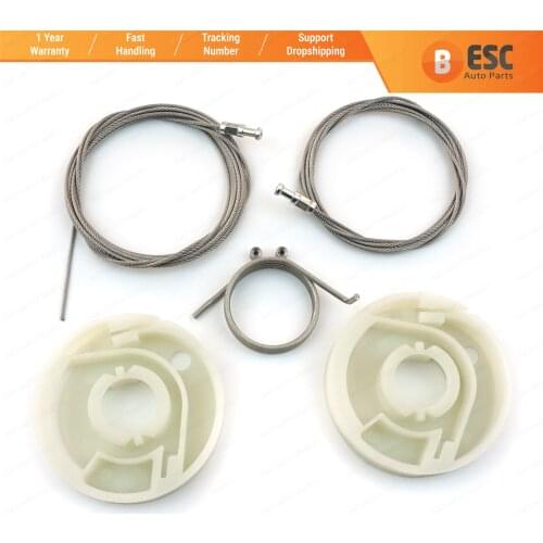 ESC EDP228 Right Side Electrical Sliding Door Guide Rail Repair Kit 7 E1843872 for VW T5 T6 Made in Turkey