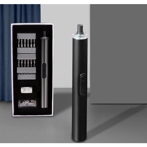 Mini Electric Screwdriver USB Charging Portable Screw Driver Cordless Power Drill Magnetic Repair Tool Set