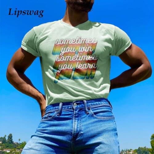 Harajuku Letter Printed Slim Tee Shirt Men 2021 Summer Short Sleeve Casual T Shirts Mens O-Neck Pullover Tops Fashion Streetwear