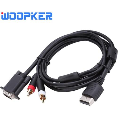 High Definition VGA Cable for SEGA Dreamcast RCA Adapter Audio Video Wired