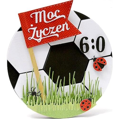 Moc Zyczen DIY Cutting Die Polish Alphabet Handicraft Embossing Paper Card Album Making Scrapbooking Template Handmade Decor