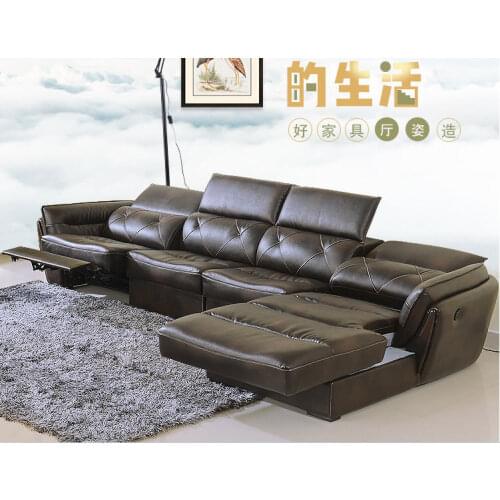 Living Room Sofa set corner sofa recliner electrical genuine leather sectional sofas modern muebles de sala moveis para casa