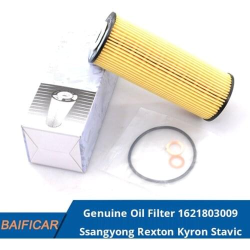 Baificar Brand New Genuine Oil Filter 1621803009 For Ssangyong Rexton Kyron Stavic Actyon 2.7/2.0XDi