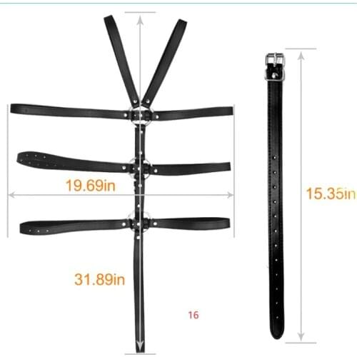 Bed Restraints for Sex with Adjustable Straps for Bondage and BDSM (Furry)