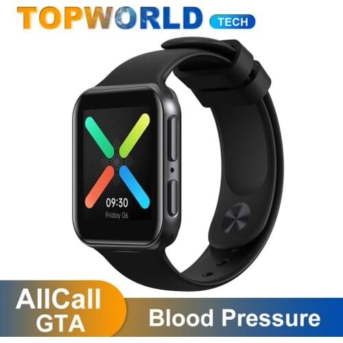 AllCall Awatch GTA Smart Watch 1.4 inch 160mAh IP68 Heart Rate Blood Pressure Multi-sport mode Smartwatch for IOS Android
