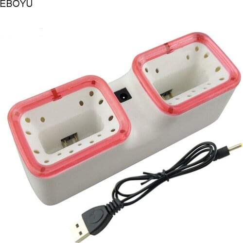 EBOYU(TM) 2 in 1 USB Balance Seat Charger for SYMA X22W X22 RC Quadcopter Drone X22 Battery Balance Charger