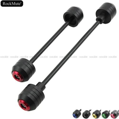 Front Rear Axle Fork Crash Sliders For SUZUKI GSR 750 2011 2012 2013 2014 Motorcycle Wheel Protector
