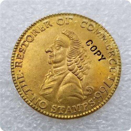 1766 Ireland Copper COIN COPY commemorative coins-replica coins medal coins collectibles