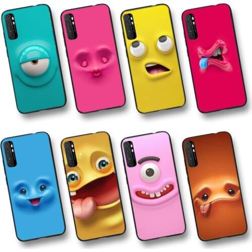 3D Funny Face Phone Case For Xiaomi 8 8lite 9t Se 10 10pro Note2 3 10lite MIX2 S MAX2 3 F1 A1 2 Cc9pro