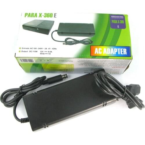 ChengChengDianWan 12V 9.6A 114W AC Adapter Power Supply Charger For Microsoft XBOX 360 E Console Host Charging Adaptor