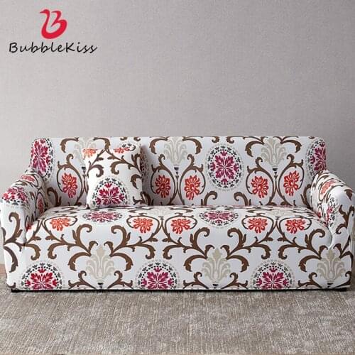Bubble Kiss All-Inclusive Stretch Sofa Cover Color Sanded Print Couch Covers For Living Room Home Sofas Slipcover 1/2/3/4 Seater