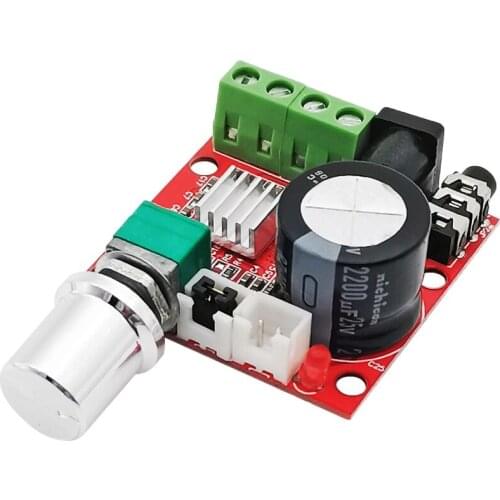 SOTAMIA Mini PAM8610 Digital Power Amplifier Audio Board 10Wx2 Stereo Sound Amplifiers Class D Amplificador For Home Theater DIY