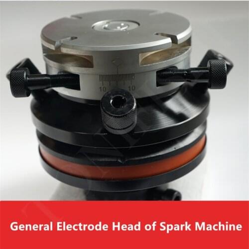 EDM Discharge Spark Machine Electrode Head Electric Pulse Copper Common Electrode Head CNC Spark Machine Clamp
