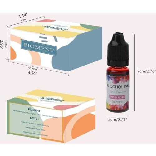 Epoxy Pigment UV Resin Coloring Dye Liquid Colorant Glitter Fillings Handmade Jewelry Making DIY Crafts Accessories