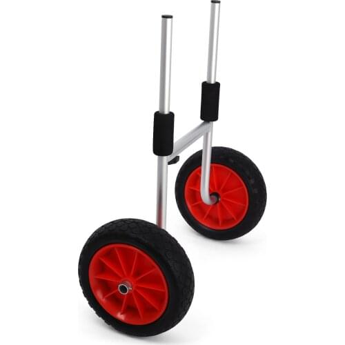 50KG/65KG Loading Capacity Detachable Kayak Trolley Energy-saving Two-wheeled Kayak Carrier Cart for Kayak Canoe Boat