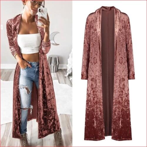 Semfri Long Cardigan Jacket Winter Autumn Women Fashion Loose Open Stitch Coat 2019 Fashion Solid Streetwear Korean Style Jacket