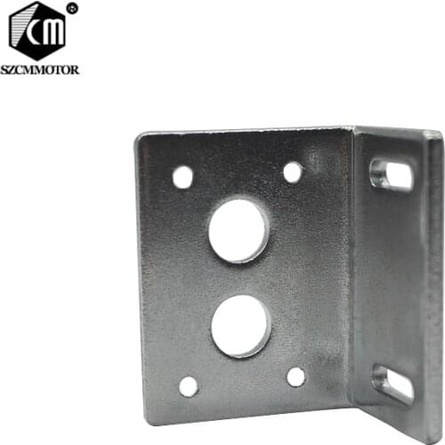 Motor Bracket L Shaped Mounting Metal base Holder for JGY370 worm gear motor