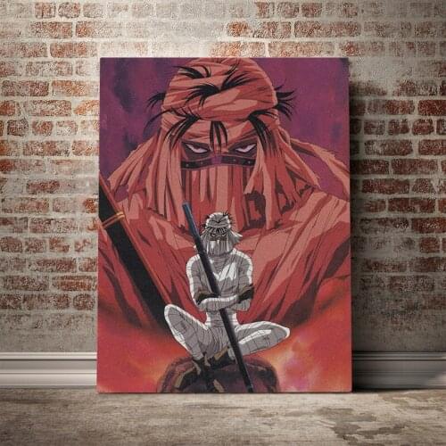 Makoto Shishio Rurouni Kenshin anime Canvas poster Painting wall Art decor Living room Bedroom Study Home Decoration Prints