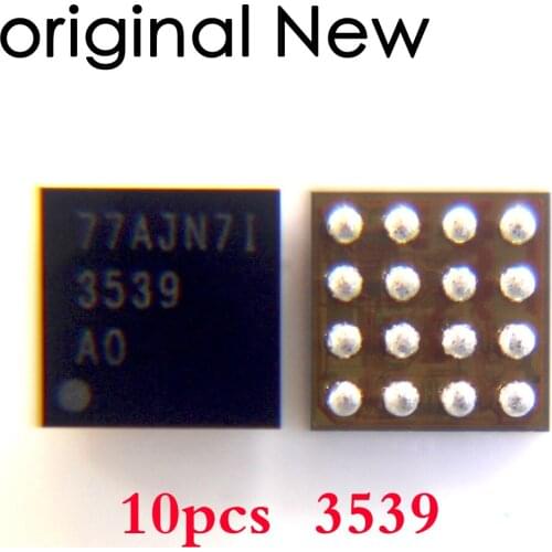 10 pçs para iphone 6s 6sp 6s-plus 6s + luz de fundo ic controle luz traseira lcd ic chip u4020 u4050 3539 lm3539a0yffr 16 pinos