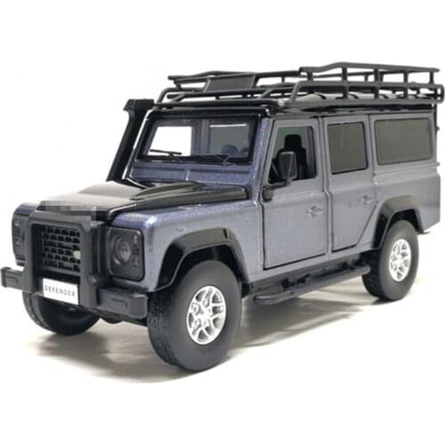 1/32 Scale Pull Back Car Toy Model Vehicle With Sound&Light Effect For Land Rover Defender