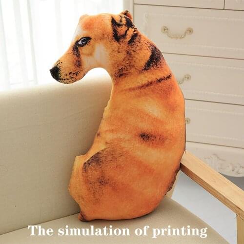 2020 Seated Dog Simulation Plush Toys Stuffed Doll Pillow Stuffed Soft Toys Cute Animal Plush Dolls For Kids Boys Girls Gift