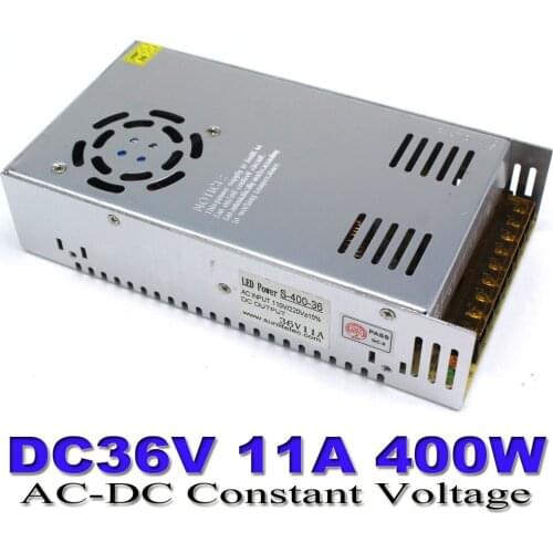 Single output DC36V 11A 400W Regulated Switching Switch Power Supply transformer AC110 220V to DC Driver For CCTV CNC LED Light