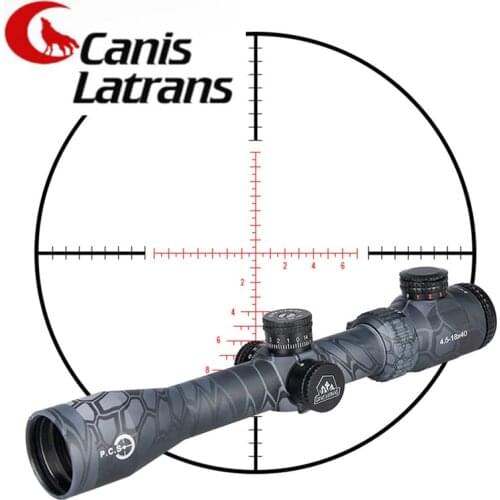 Optic Sight CANIS LATRANS CL1-0287 4.5-18x Cool Outdoor Traveling Rifle Monocular Telescope Coordinate Gun Accessories