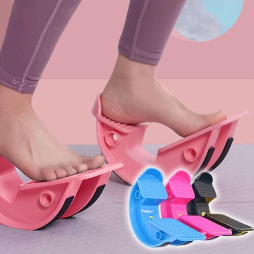 Foot Rocker Calf Stretcher Ankle Plantar Board for Achilles Tendinitis Muscle Stretch Foot Plate Yoga Fitness Massage Pedal