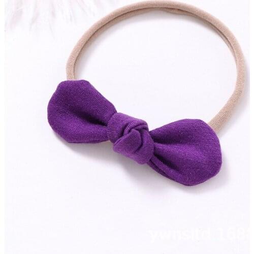 6pcs/Lot Kid Girl Baby Toddler Bowknot Headband Hair Band Accessories Headwear For Infant baby girl hair accessories
