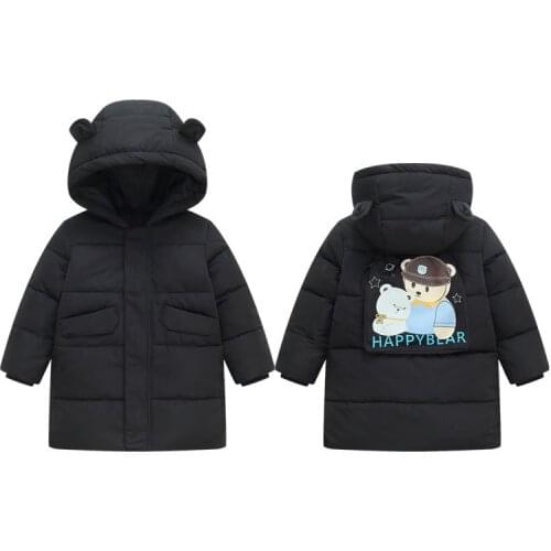 China Factory Direct Sale Baby Down Jacket Children Winter Clothes Kids Toddler Girl and Boy Winter Clothing Warm Hooded Outfits
