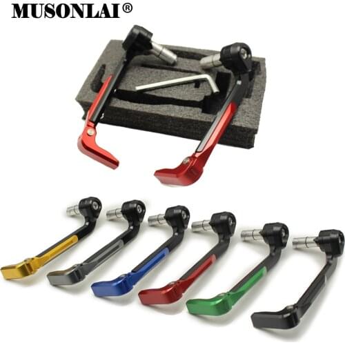 Extensible Motorcycle Lever Guard Proguard Protector System CNC Aluminum 7/8" 22mm Brake Clutch Levers Protector Hand guard