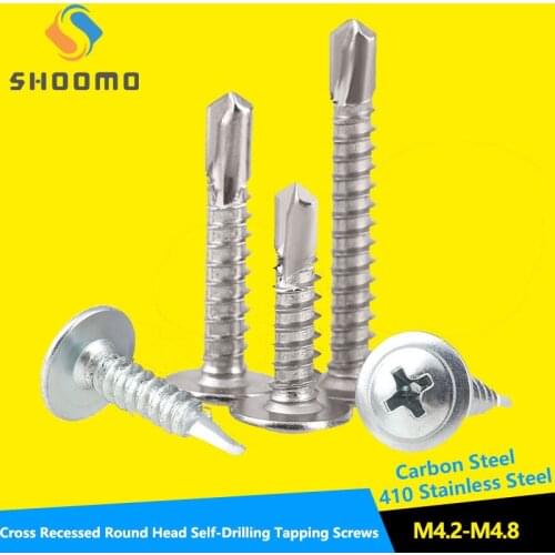 Dovetail Screw Countersunk Head Self Drilling Screws Cross Drill Tail PWA Screws 410 Stainless Steel/Carbon Steel Custmize