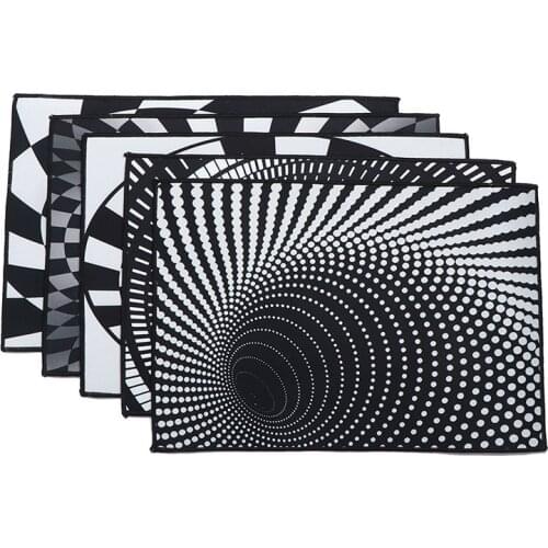 Vision Trap Carpet Living Room Bedroom Kitchen Room Flooring Household Carpet 3D Home Carpet