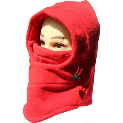 Winter Fleece Hiking Caps,6 in 1Cycling Face Mask,Windproof Thermal Hat for Skking,Motorcycle Neck Warmer for Men and Women