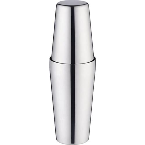 2PCS Bar Shaker Professional Stainless Steel Bar Cocktail Shaker Wine Shaker 600ml+450ml