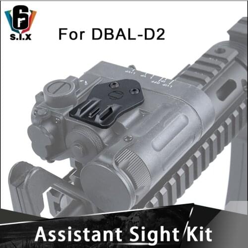 2PCS/SET Plastic DBAL D2 Laser Machine Sight The Assistant Sight Kit For DBAL-D2 Flashlight Accessory