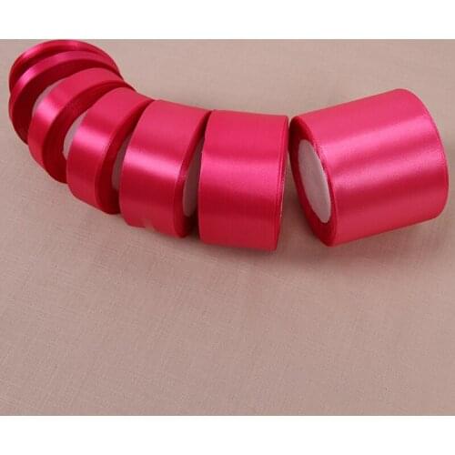 25 Yards Silk Satin Ribbon Wedding Party Decoration Gift Wrapping Christmas New Year Apparel Sewing Fabric Ribbon 14