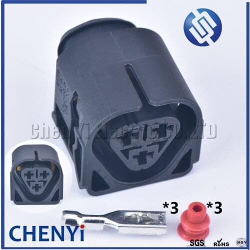 3 Pin BMW 3 serie 318i 320 325 model E38 E39 E46 E60 E66 E90 325i lgnition coil Socket auto waterproof Connector 12521437985