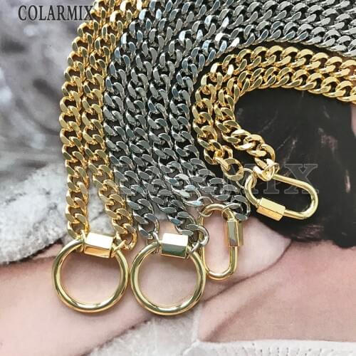 5 strands mix colors necklace mix link chain muli clasp jewelry accessories for necklace making fashion jewelry 9711
