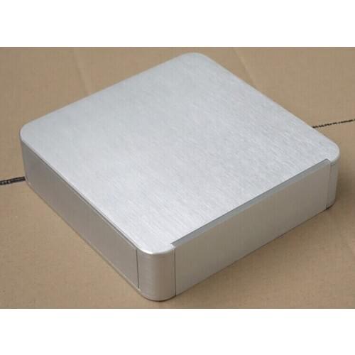 BZ2205R Aluminum Front DAC Decoder Amplifier Chassis / AMP Shell / Case / DIY Box (214 * 55 * 214mm)