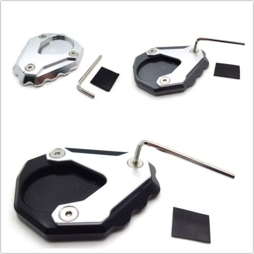 Aftermarket free shipping motorcycle parts Kickstand Side Stand Extension Enlarger For 2017-2019 BMW F750GS F850GS F 750 850 GS
