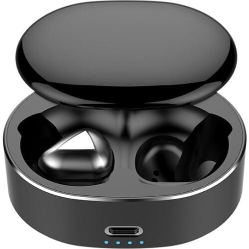 Wireless Biaural Running Bluetooth Headset Metal Bass Stereo Bluetooth Headset