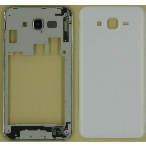 For Samsung Galaxy J7 2015 J700 J700F J700H J700M Housing Middle Frame + Battery Cover Rear Back Door