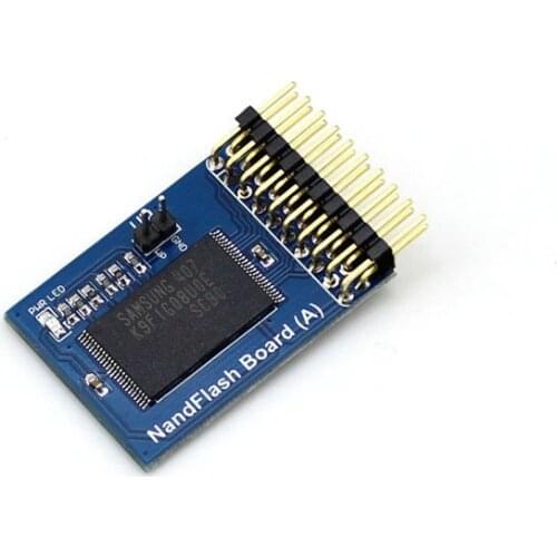 NandFlash Board (A) K9F1G08U0E NandFlash Memory Storage Module with 1G Bit (128M x 8 Bit) Memory Control Interface