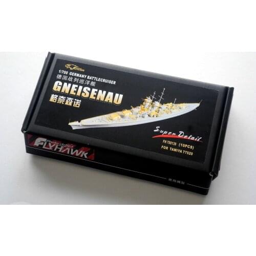 Flyhawk 700139 1/700 German Gneisenau for Tamiya top quality