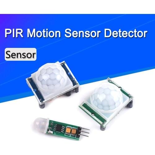 HC-SR501 HC-SR505 Adjust IR Pyroelectric Infrared Mini PIR module Motion Sensor Detector Module Bracket for arduino