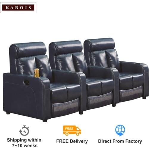 KAROIS R911 Wholesale Commercial Furniture Modern VIP Recliner Theater Armchair Movie Seating