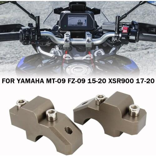 Handlebar Riser FOR YAMAHA MT-09 FZ-09 FZ09 MT09 15-20 XSR 900 XSR900 17-20 Motorcycle Handlebar Riser Clamp Handlebar Lifter