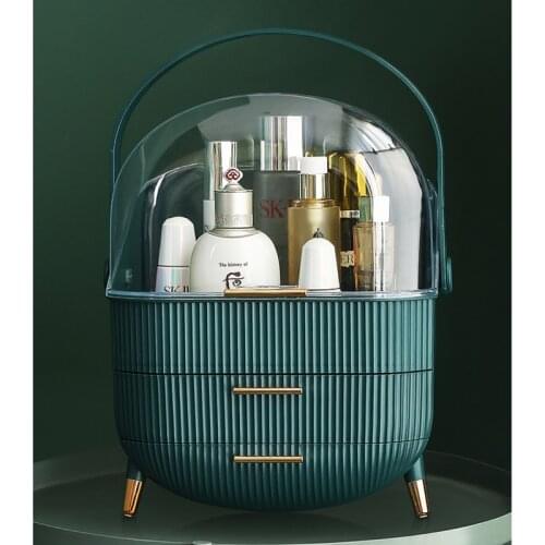 Makeup organizer for cosmetics,makeup box for jewelry organizer,cosmetic storage holder for lipsticks/cream/mask,new arrival